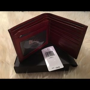 Men’s  Bosca Tri-fold Wallet